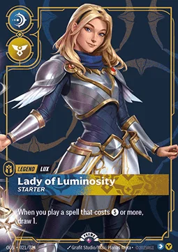 Lux Lady of Luminosity - OGS-021-p - Promotional Cards - Riftbound card